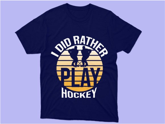 Best Typography and Graphic Hockey Shirt: A Bold Design Asset