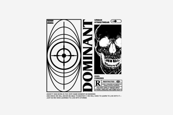 Dominant Streetwear Graphic Tee Design: Your Urban Edge