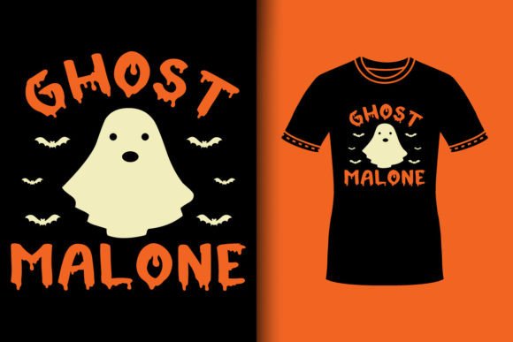 Ghost Malone Retro Halloween SVG: A Designer's Nostalgic Asset