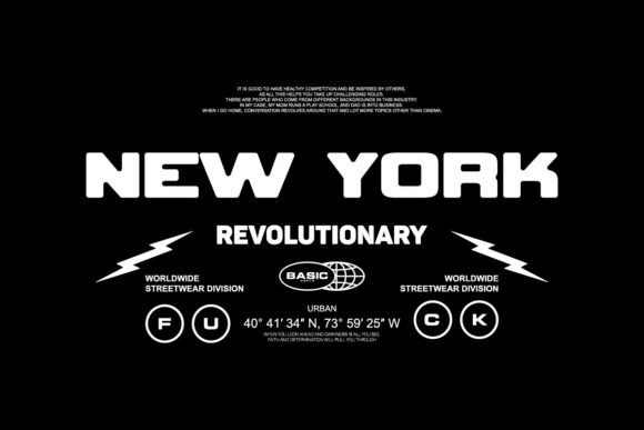 Unlock NYC Edge: New York Streetwear Graphic Tee Template