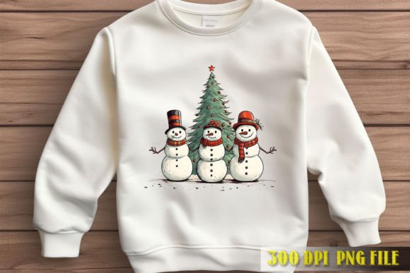 Winter Charm: The Snowman Trio Winter Graphic Collection